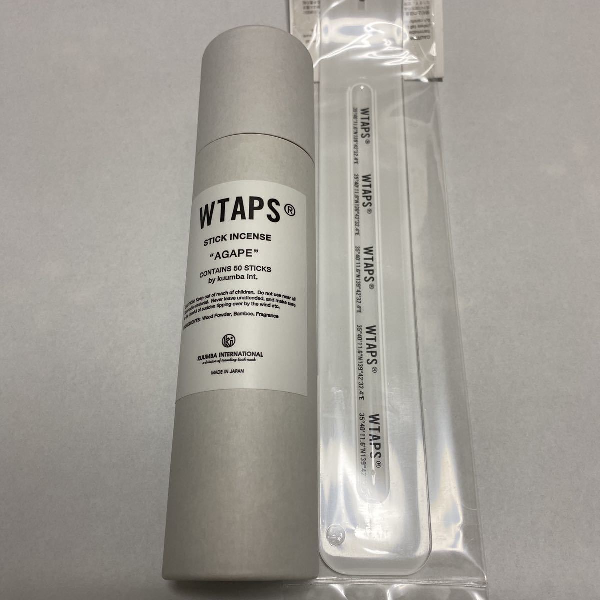 新品】WTAPS AGAPE / INCENSE / KUUMBA & INCENSE CHAMBER 新品】WTAPS AGAPE / INCENSE / KUUMBA & INCENSE CHAMBER