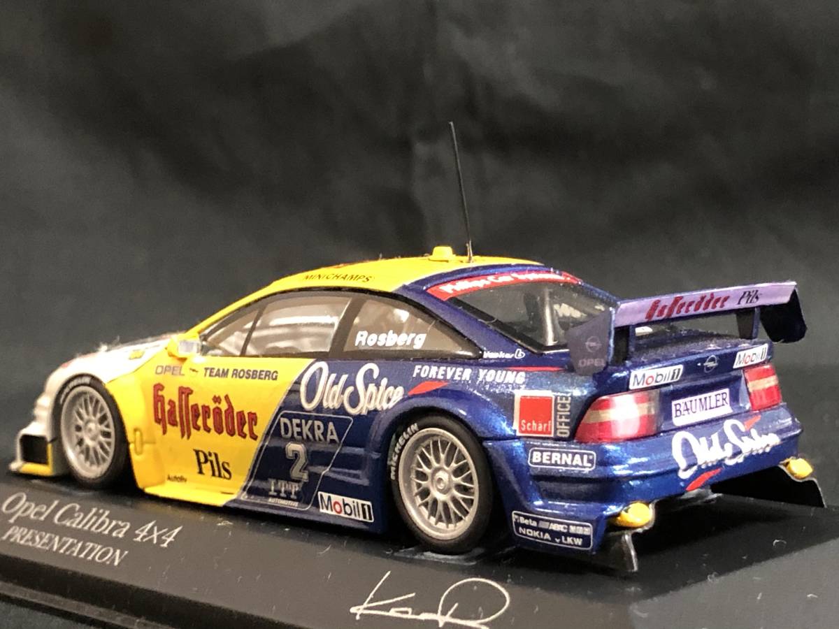 ミニチャンプス 1/43 オペル カリブラ 44 DTM 1995 チーム ミニチャンプス 1/43 オペル カリブラ 44 DTM 1995 チーム
