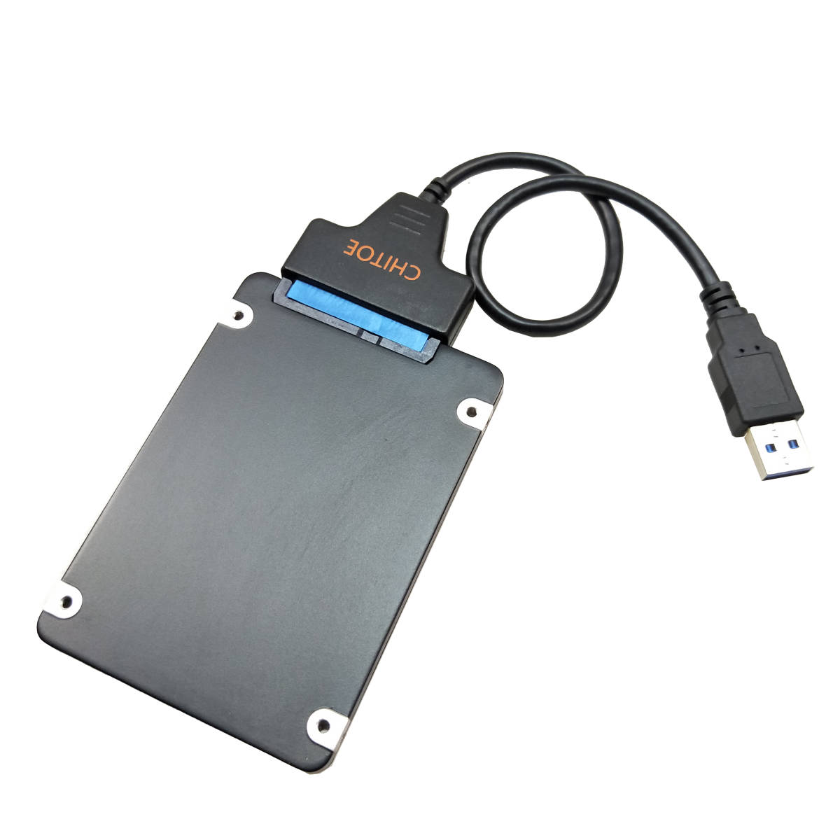 新品 SATA USB 3.0 変換 ケーブル アダプタ SATA-USB + 500GB 2.5インチ HDDハードディスク■SATA-USB3.0+HDD500GB_画像1