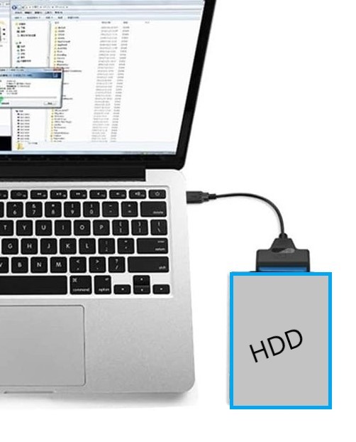 新品 SATA USB 3.0 変換 ケーブル アダプタ SATA-USB + 500GB 2.5インチ HDDハードディスク■SATA-USB3.0+HDD500GB_画像2
