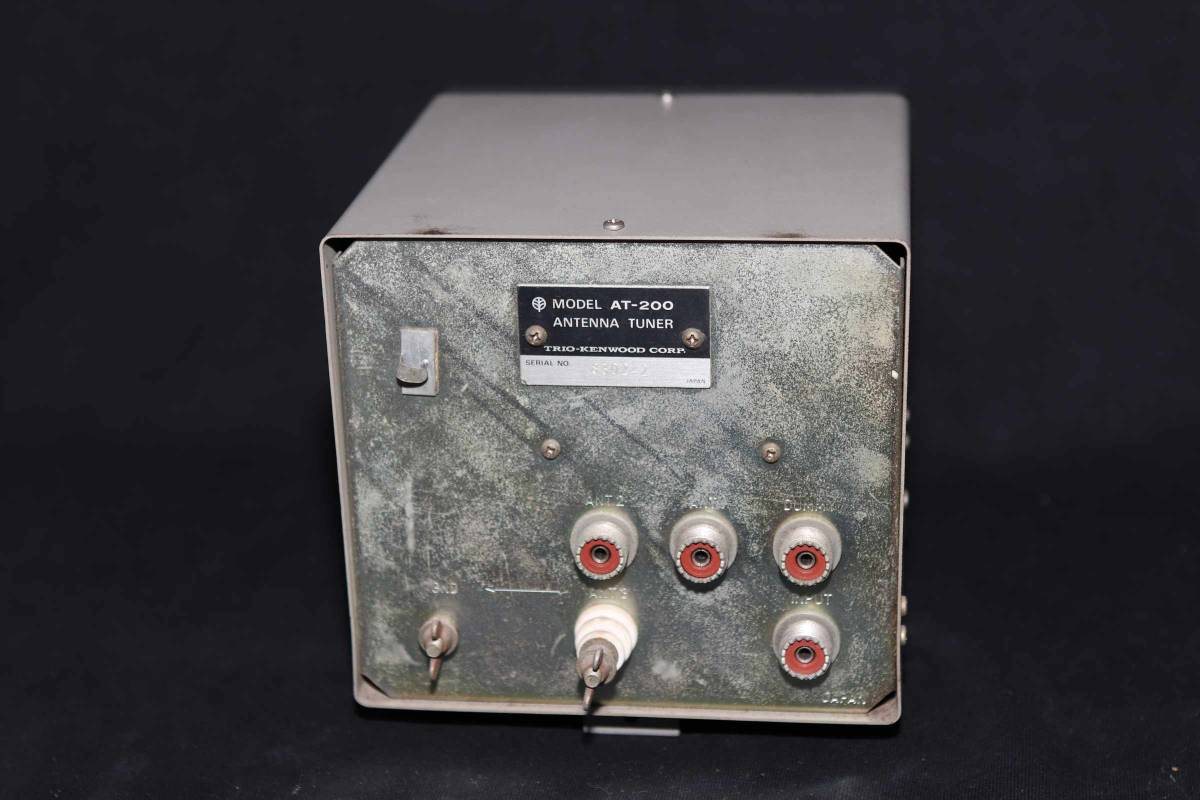 TRIO アンテナチューナ AT-200 動作確認OK 520ラインなどに TRIO アンテナチューナ AT-200 動作確認OK 520ラインなどに