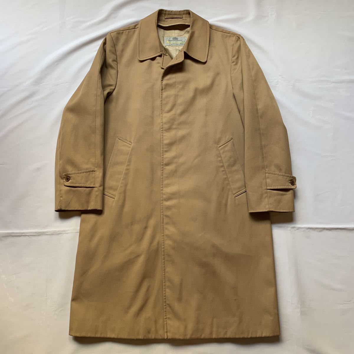 70s Aquascutum BAL COLLAR COAT MADE IN ENGLAND ヴィンテージ