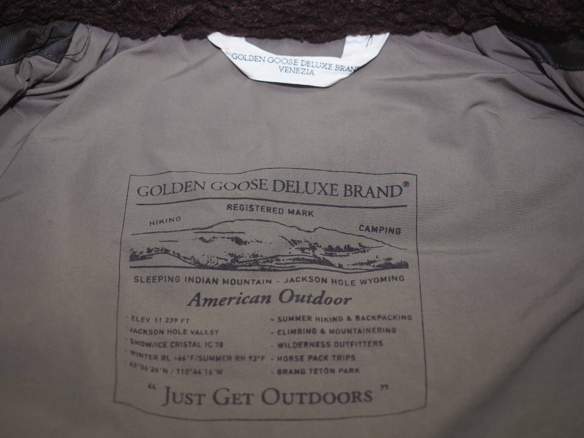 GOLDEN GOOSE Deluxe Brand ゴールデングース 12AW中わたマウンテン
