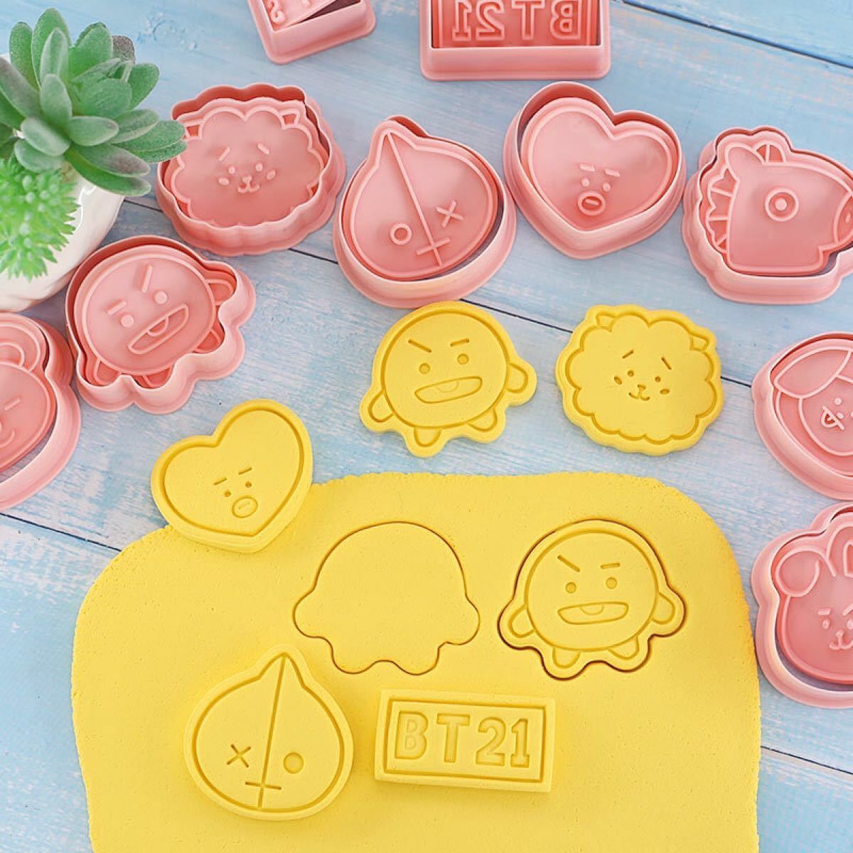 Paypayフリマ 週末限定価格 再入荷bts Bt21 3dキャラクタークッキー型10点セット抜き型防弾少年団 Paypayフリマ 週末限定価格 再入荷bts Bt21 3dキャラクタークッキー型10点セット抜き型防弾少年団
