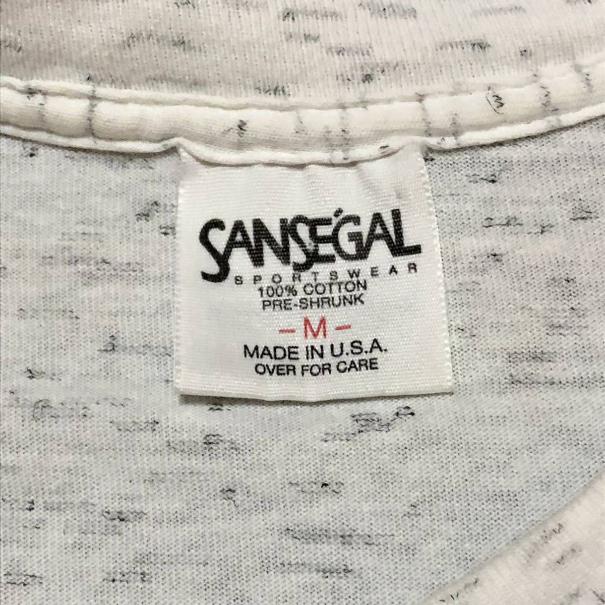 90's SANSEGAL アニマルプリント Tシャツ 検索:古着 アメカジ 馬 