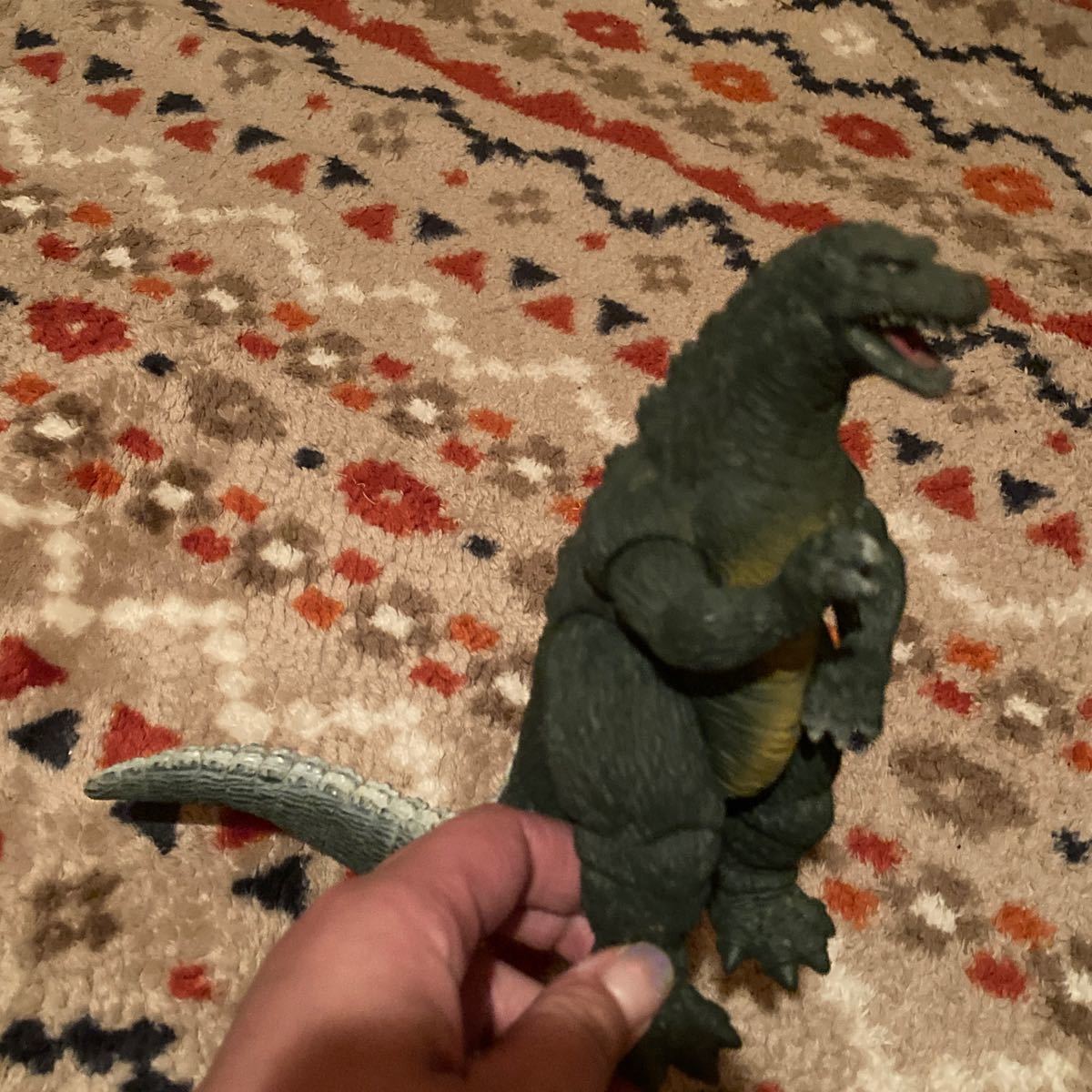 ガレージキット ゴジラ 南海ゴジラさん 完成品 銀座店で購入 おもちゃ