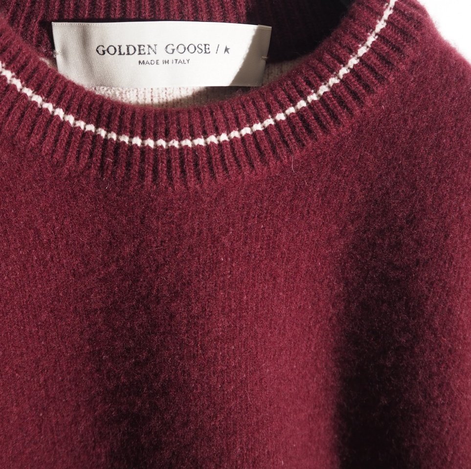 R7040P ▼GOLDEN GOOSE ゴールデングース L'Appartement アパルトモン 購入▼ DANI BASIC Francy クルーネックニット レンガ 秋冬_画像3