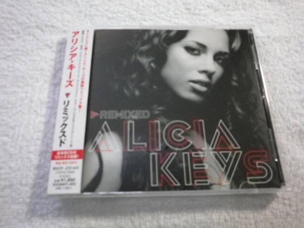 『Alicia Keys/Rimixed(2008)』(2008年発売,BVCP-25140,国内盤帯付,歌詞対訳付,Soul,SSW)_画像1