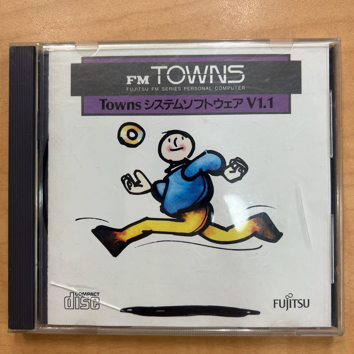 #C06 FM TOWNS システムソフトウェア V1.1 L30 B276A010 FUJITSU 富士通 1989 PC CD-ROM
