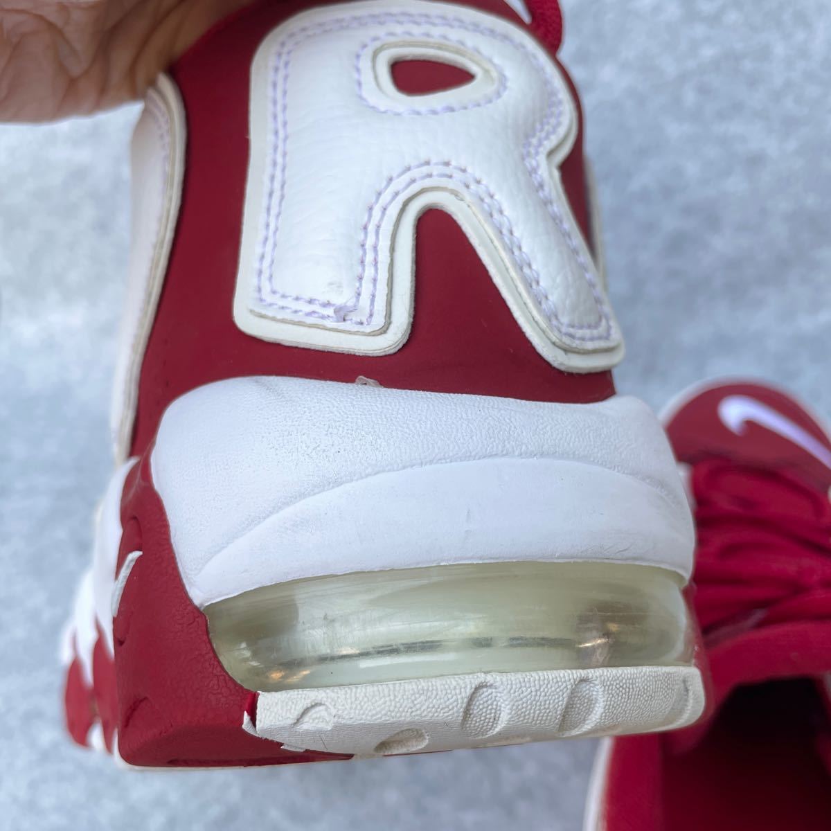 Nike More Uptempo Supreme 27 5 中古 シュプテン モアテン Nike More Uptempo Supreme 27 5 中古 シュプテン モアテン