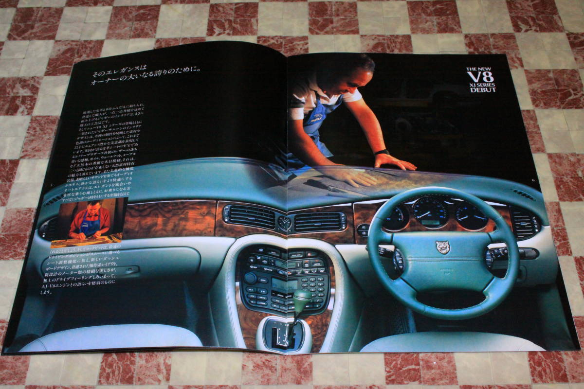 [PRESS для ]Ж не прочитан! Jaguar JAGUAR XJ X308 V8 debut \'99/10 P13 сообщение отношение для каталог производитель прямая поставка! Ж Daimler Daimler 