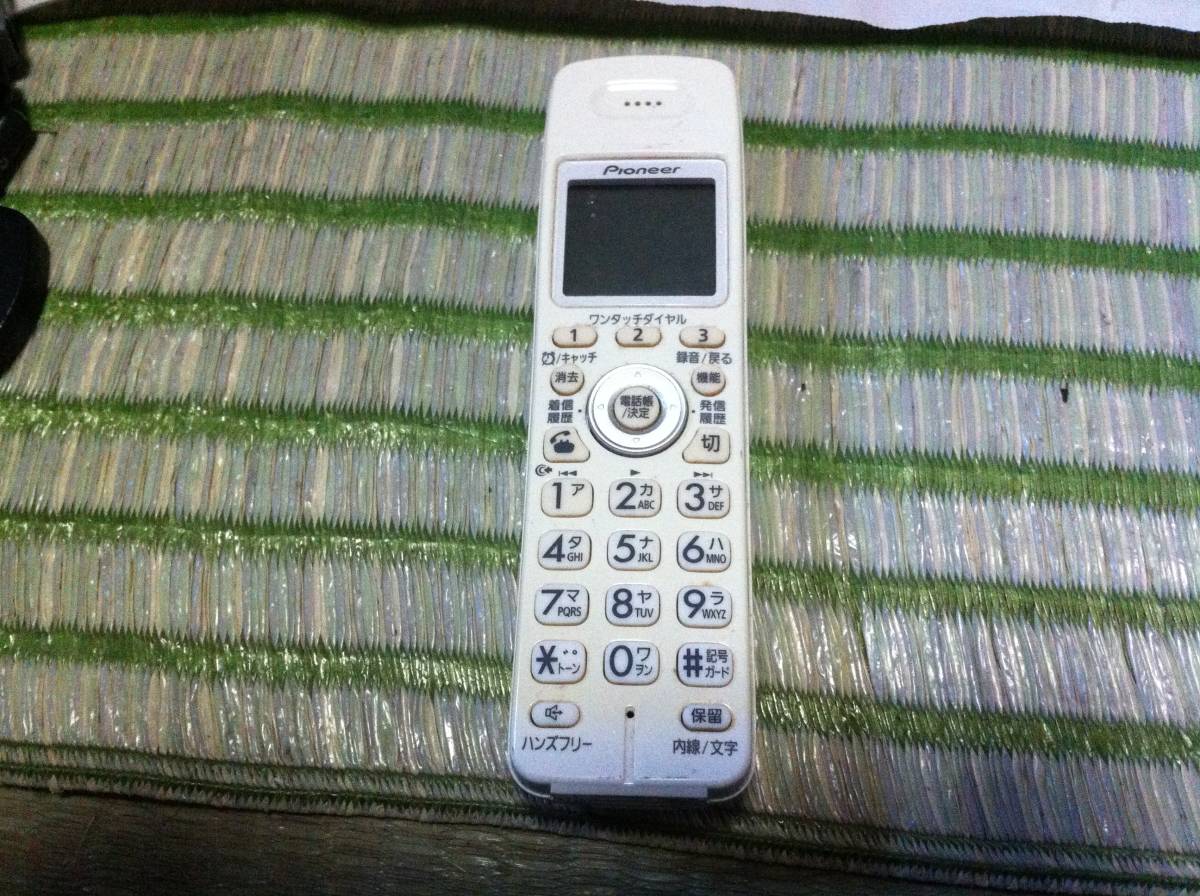  Pioneer PIONEER TF-EK30-W telephone cordless handset junk 