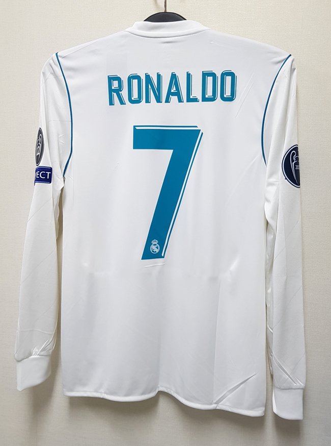 17-18レアル マドリード Real MADRID H #7 ロナウド RONALDO UEFA CL 