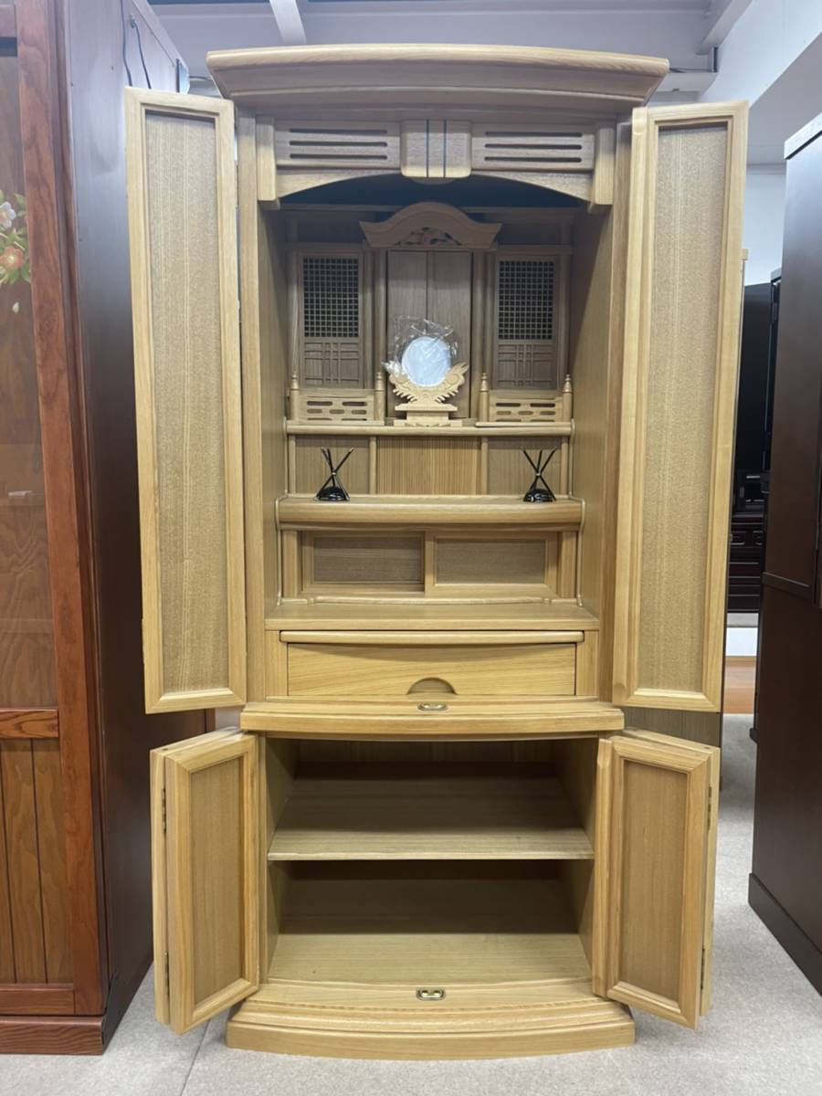 最先端 モダン仏壇 家具調 新徒壇 ライト付き 仏壇 高級仏壇 135×60×45cm - 仏壇 - hlt.no 最先端 モダン仏壇 家具調 新徒壇 ライト付き 仏壇 高級仏壇 135×60×45cm - 仏壇 - hlt.no