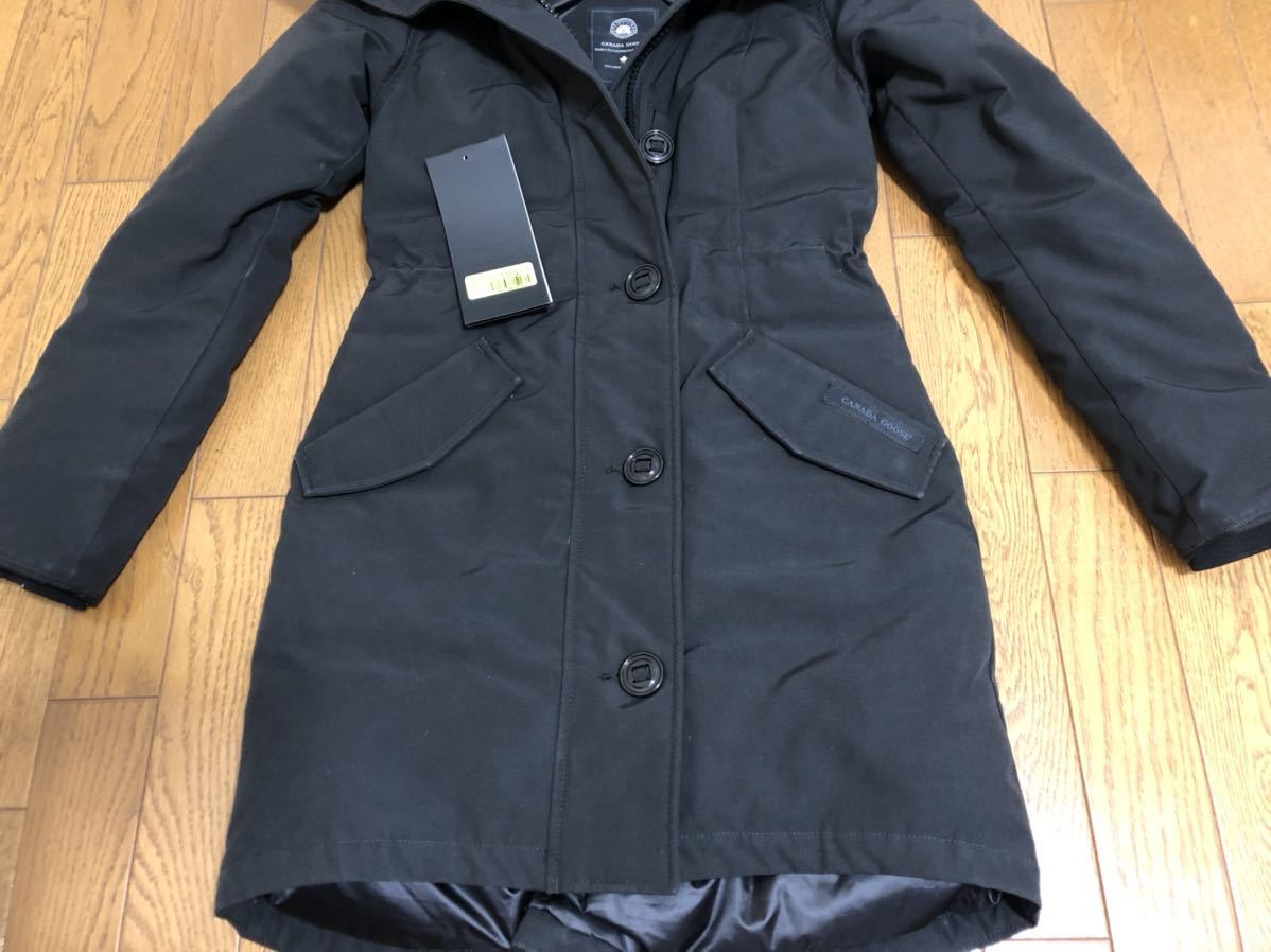 良品 レア CANADA × IENA 別注 ROSSCLAIR PARKA カナダグース ロスクレア ブラック 国内正規品 サザビーリーグ ダウン ジャケット コート