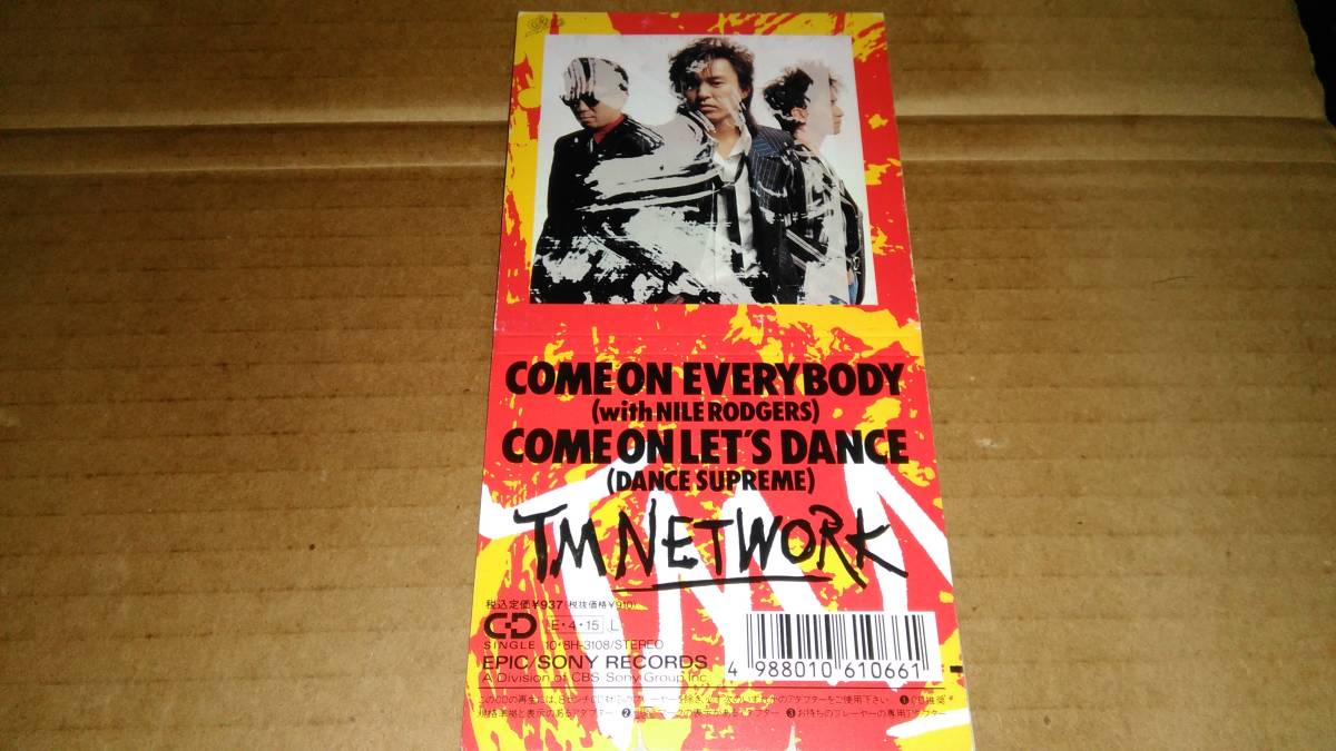 TM NETWORK / COME ON EVERYBODY(with NILE RODGERS)_画像1