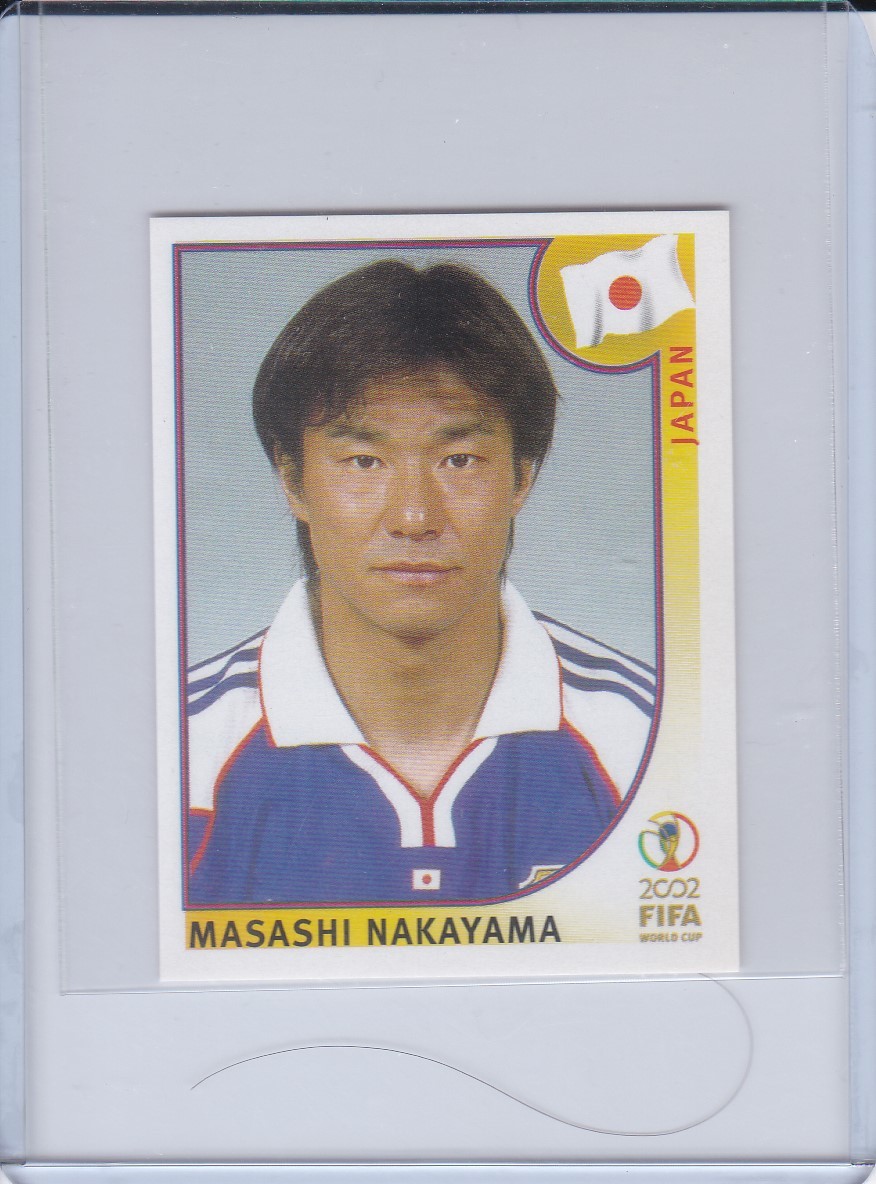 2002 PANINI STICKERS #544 中山雅史_画像1