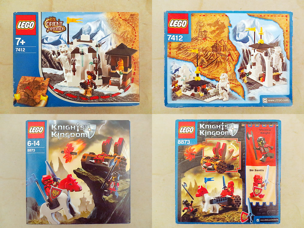 新品 LEGO レゴ 世界の冒険シリーズ 7412 シティ 7324 お城シリーズ