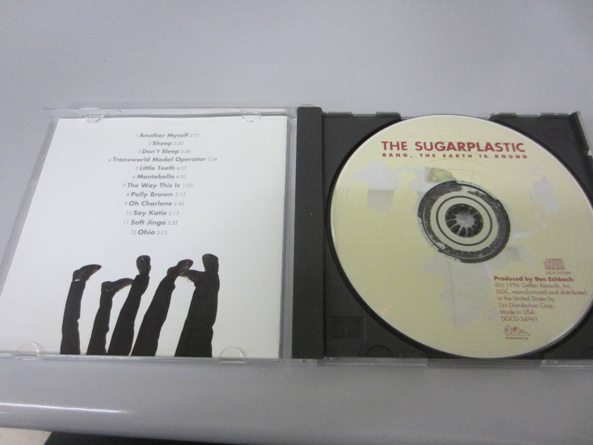 The Sugarplastic/Bang, The Earth Is Round US盤CD ネオアコ ギターポップ Head SEP/8363 Amnesia _画像2