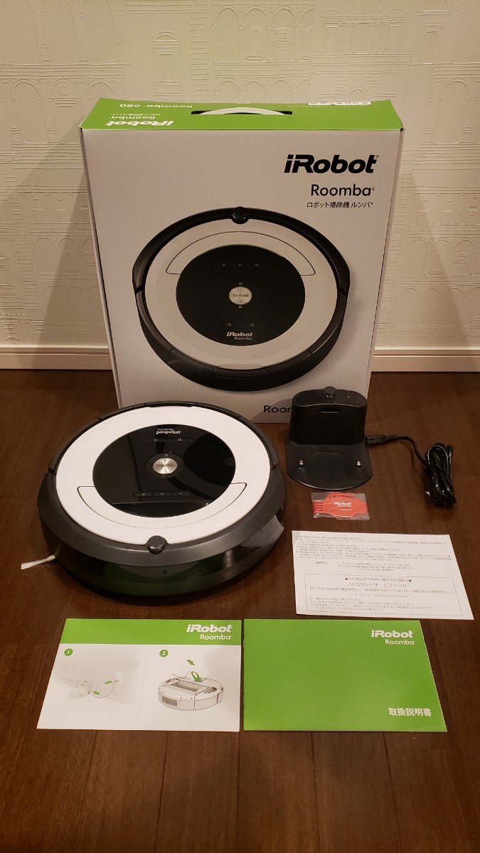 爆売り! iRobot メーカー分解内部クリーニング済み品 ホワイト ルンバ