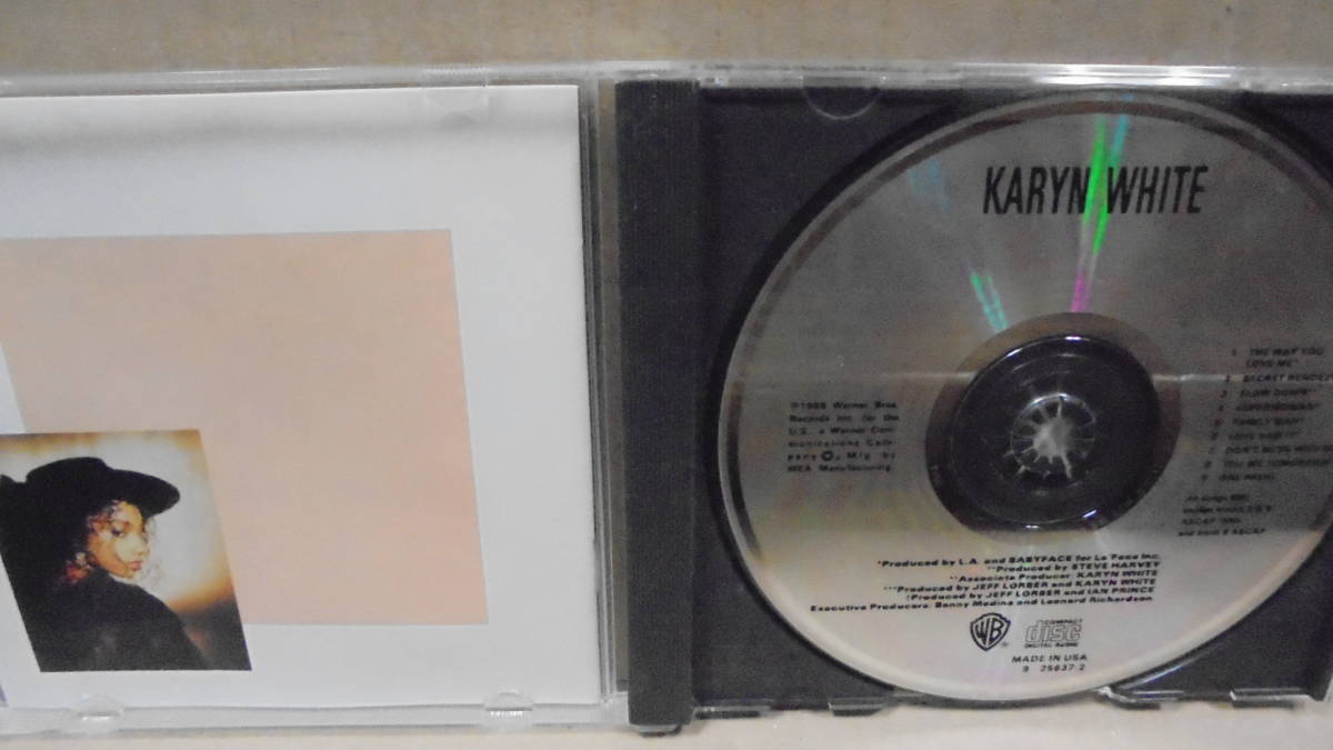 CD★キャリン・ホワイト★傑作！デビューアルバム！★Karyn White★輸入盤★4枚同梱発送可能の画像2