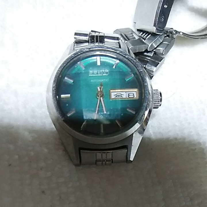 自動巻きSEIKOレディース腕時計 ダイヤカットガラス SEIKO 自動巻きSEIKOレディース腕時計 ダイヤカットガラス SEIKO