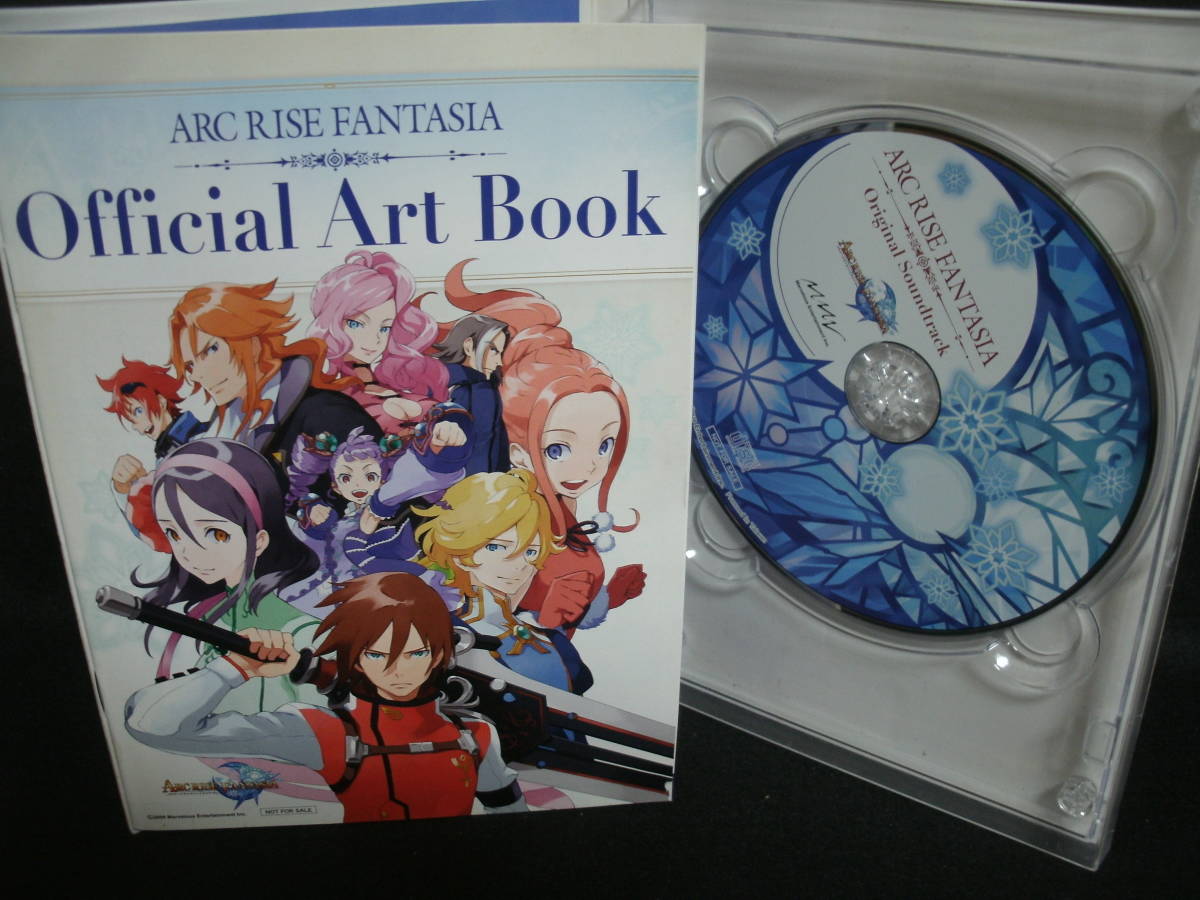 ●送料無料●中古CD● アークライズファンタジア / ART WRITE SYMPHONY / ARC RISE FANTASIA_画像3