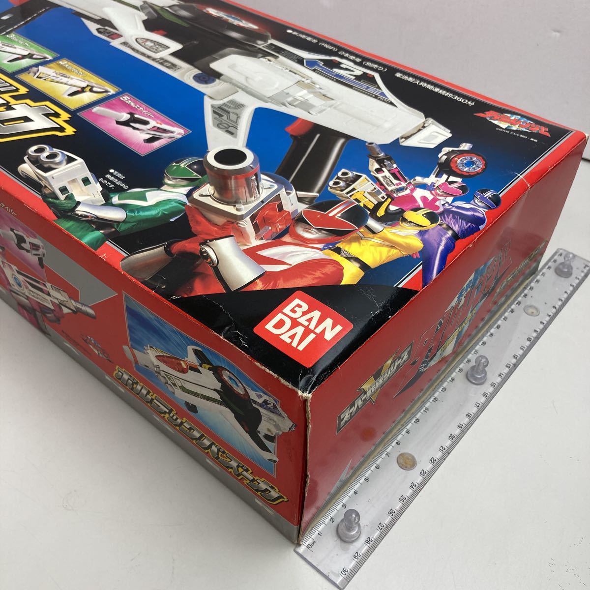 ＊＊レア品＊BANDAI＊TIMERANGER＊未来戦隊タイムレンジャー＊ボルテックバズーカ＊MADE.IN.JP＊当時物＊未使用品＊美品＊絶版＊希少_画像9