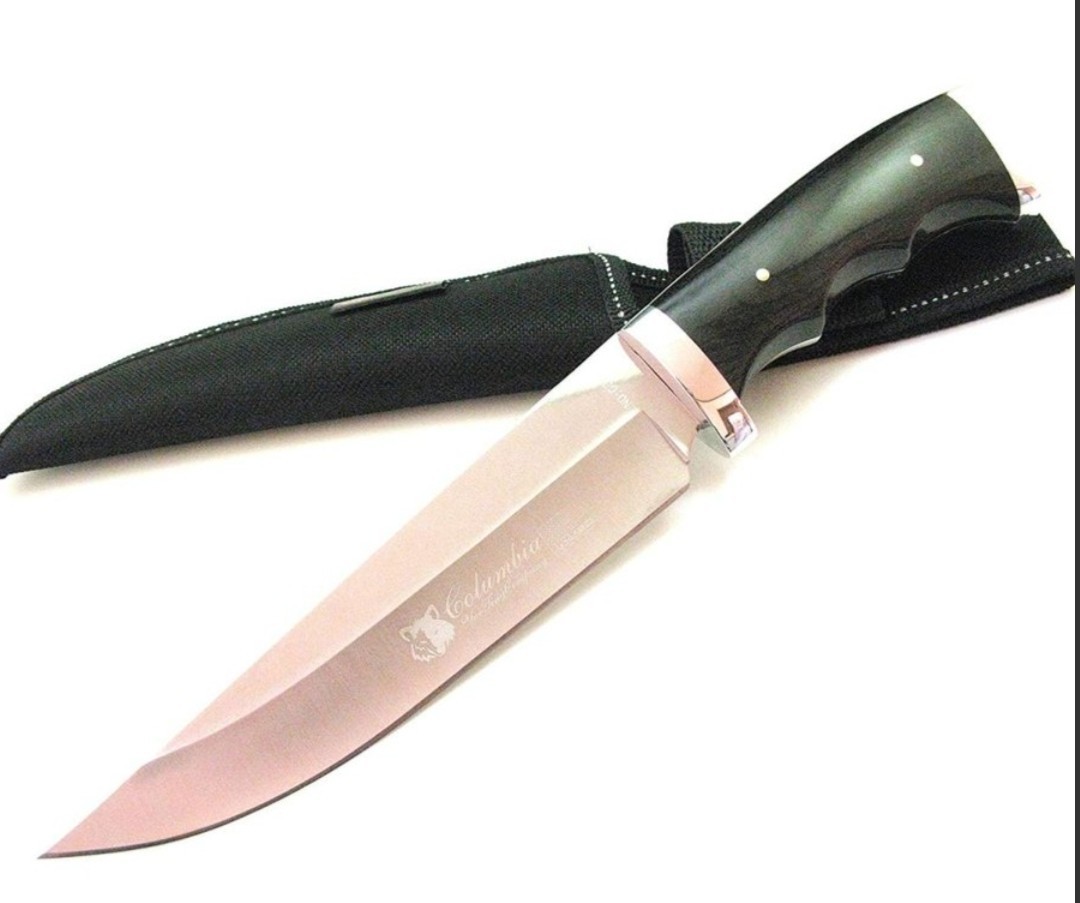 Columbia Saber コロンビアナイフ G51 高品質シースナイフ　ウッドハンドル