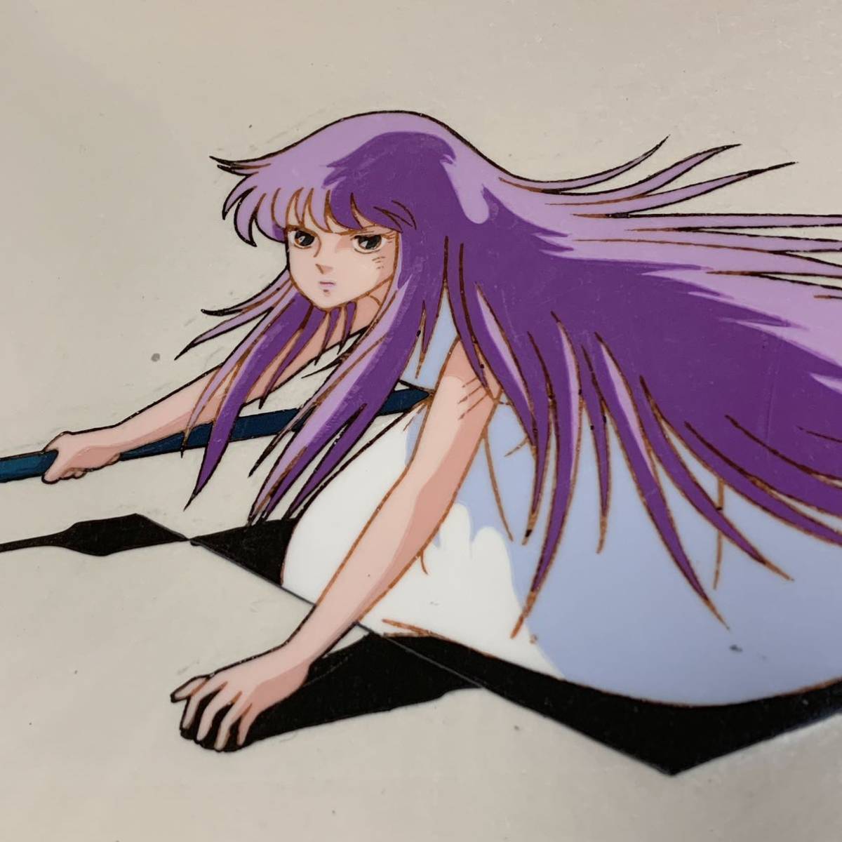 聖闘士星矢 アテナ セル画 動画 車田正美 城戸沙織 原画 アニメ 聖闘士星矢 アテナ セル画 動画 車田正美 城戸沙織 原画 アニメ