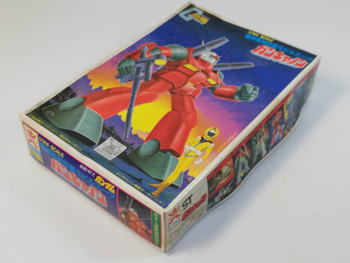 1/144 ガンキャノン 機動戦士ガンダム バンザイバンダイ 1981年4月製造販売 バンダイ 中古未組立プラモデル レア ガンプラ バーコード無_画像3