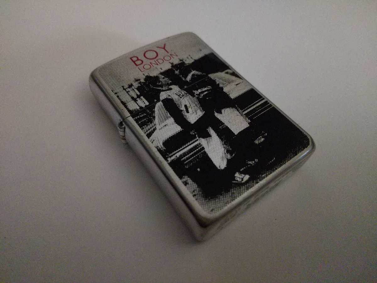 良柄！良品！なんとあの「BOY LONDON」のZippo！絵葉書・ポートレイト