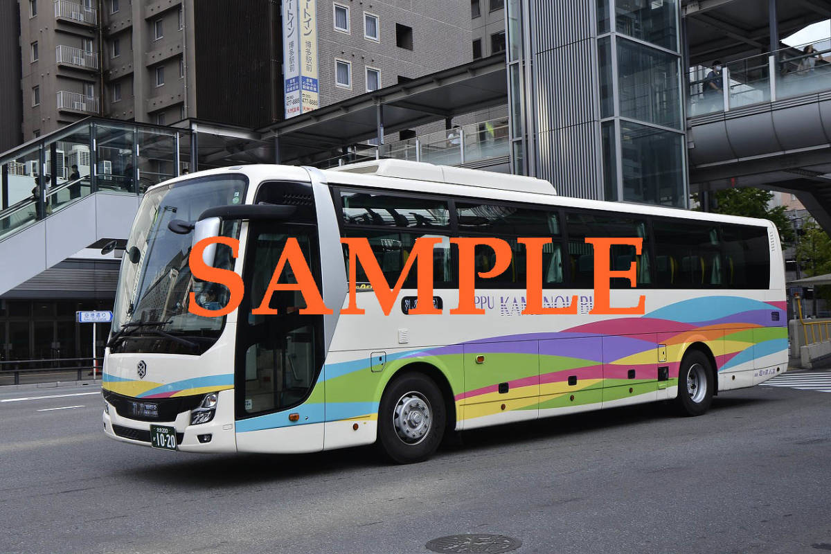 D-3[ bus photograph ]L version 3 sheets turtle. . bus aero Ace Fukuoka line Hakata (2)