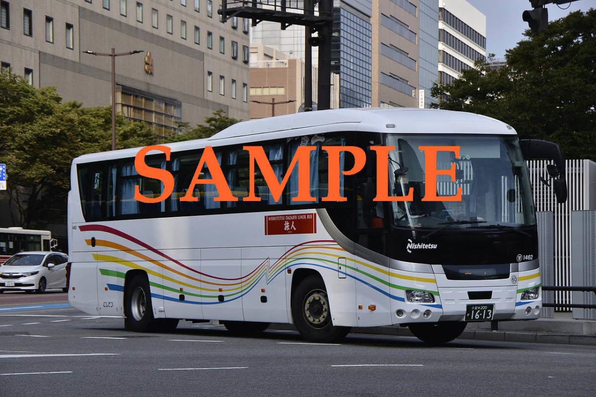 D-３【バス写真】Ｌ版４枚　西日本鉄道　西鉄バス　ガーラ　大宰府ライナーバス（３）_画像3