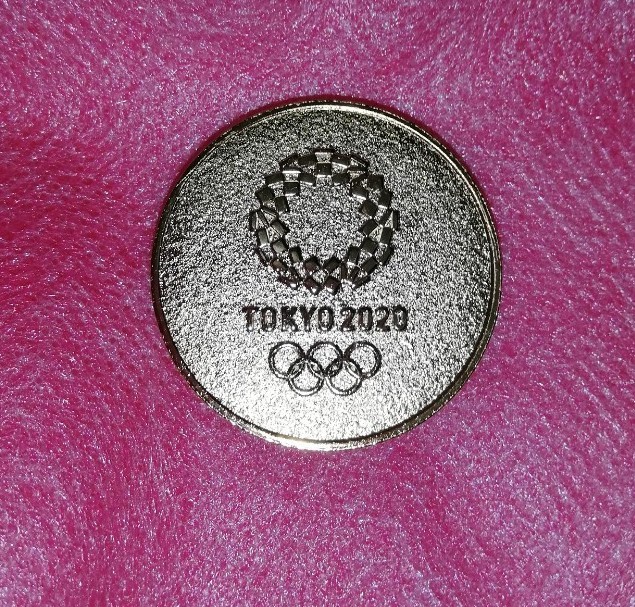 エンブレム　ミライトワ　色なし記念刻印メダリオン　東京2020オリンピック　公式