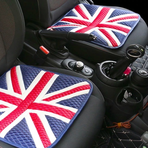 ★カーシートカバー★ 2點セット Ambermile ミニクーパー MINI COOPER f54f55 f56 f57 f60 r56 r50 r53 r60 r55 r57 ユニオンジャック