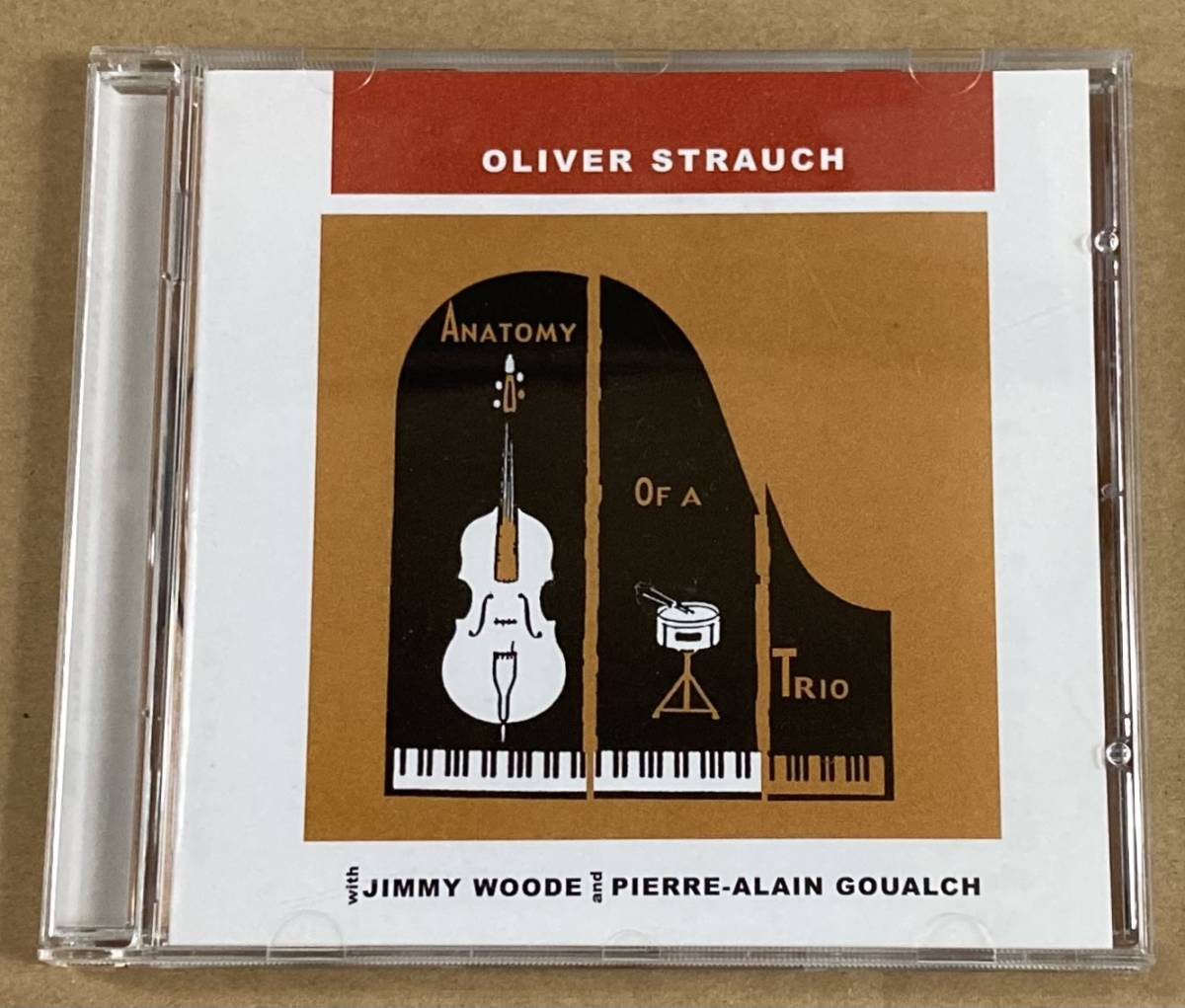 【CD】OLIVER STRAUCH／ANATOMY OF A TRIO《輸入盤》オリヴァー ストラウチ《2004年 ドラマーがリーダーのドイツ ピアノトリオ》_画像1