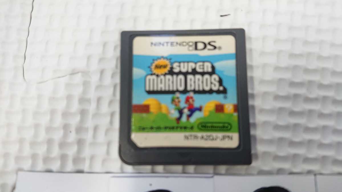 Nintendo ニンテンドー 任天堂 DS ゲーム ソフト New スーパー マリオ ブラザーズ 中古 純正