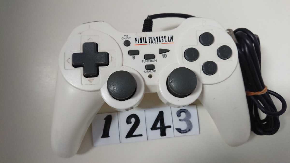 SONY PS1 PlayStation プレイステーション プレステ ゲーム コントローラー フジワーク FUJI WORK FF-GP1 FF 14 FINAL FANTASY 中古_画像2