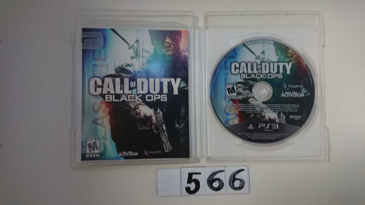 送料無料 PS3 プレステ PlayStation プレイステーション ゲーム ソフト CALL OF DUTY BLACK OPS コールオブデューティ ブラックオプス 中古_画像3