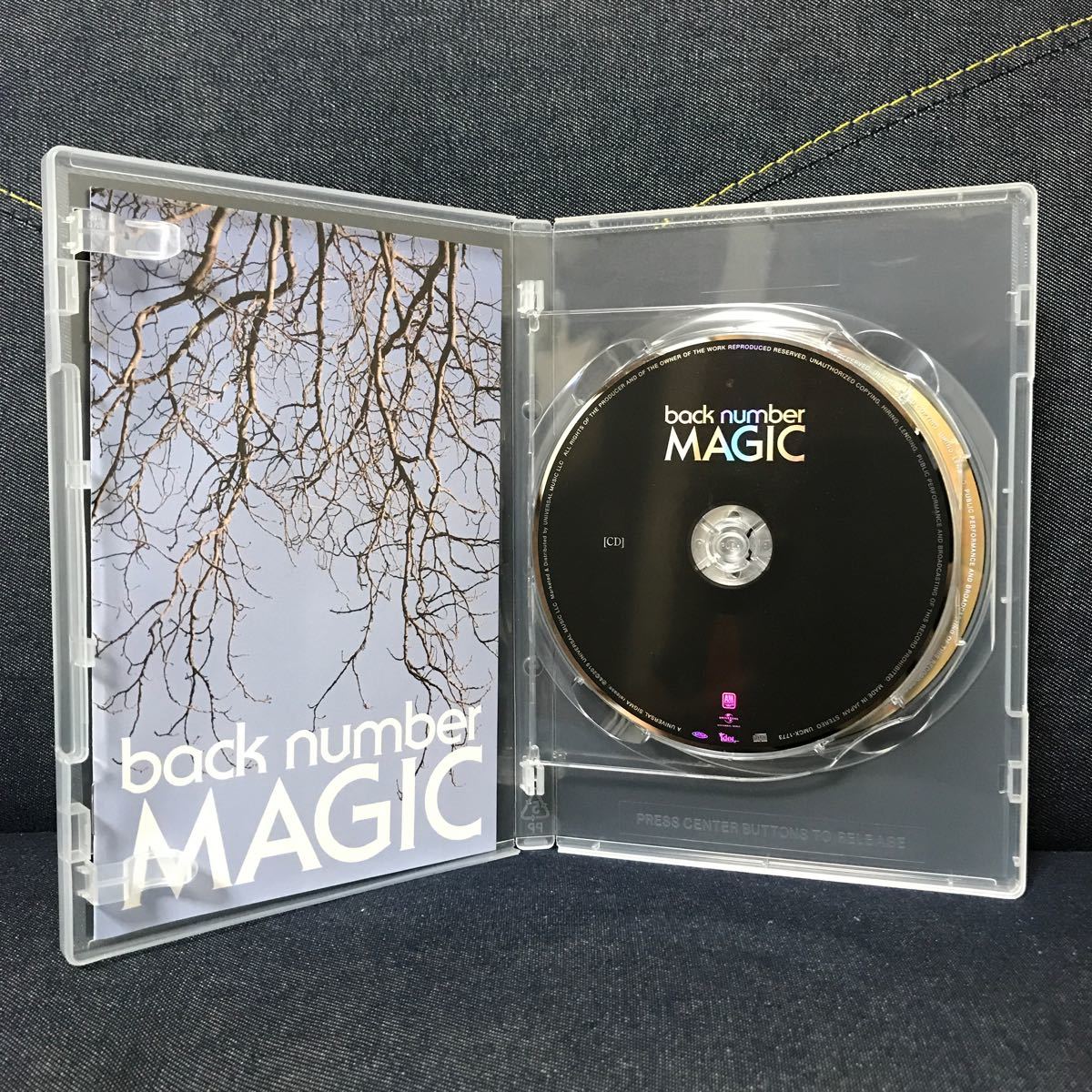 【back number】MAGIC 初回限定盤B （CD+DVD) 美品