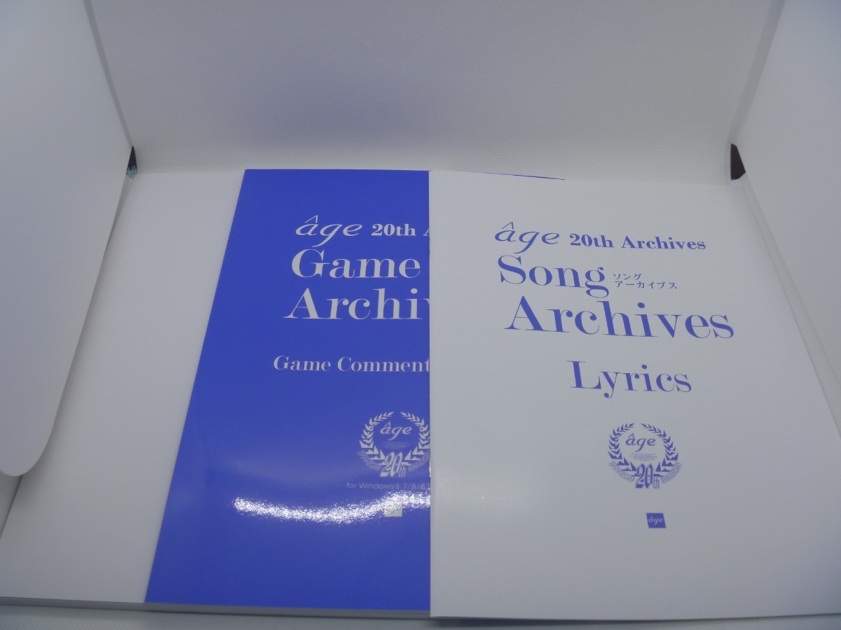 age アーカイブス ～20thBOX Edition～ アージュ マブラヴ 君が望む永遠 君がいた季節 等 21タイトル収録