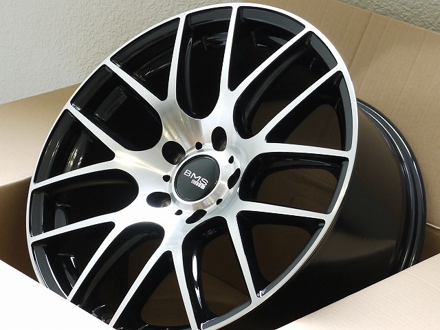 新品 18インチ M72 5穴120 +38 ハブ72.6 タイヤ付4本セット 225/40R18