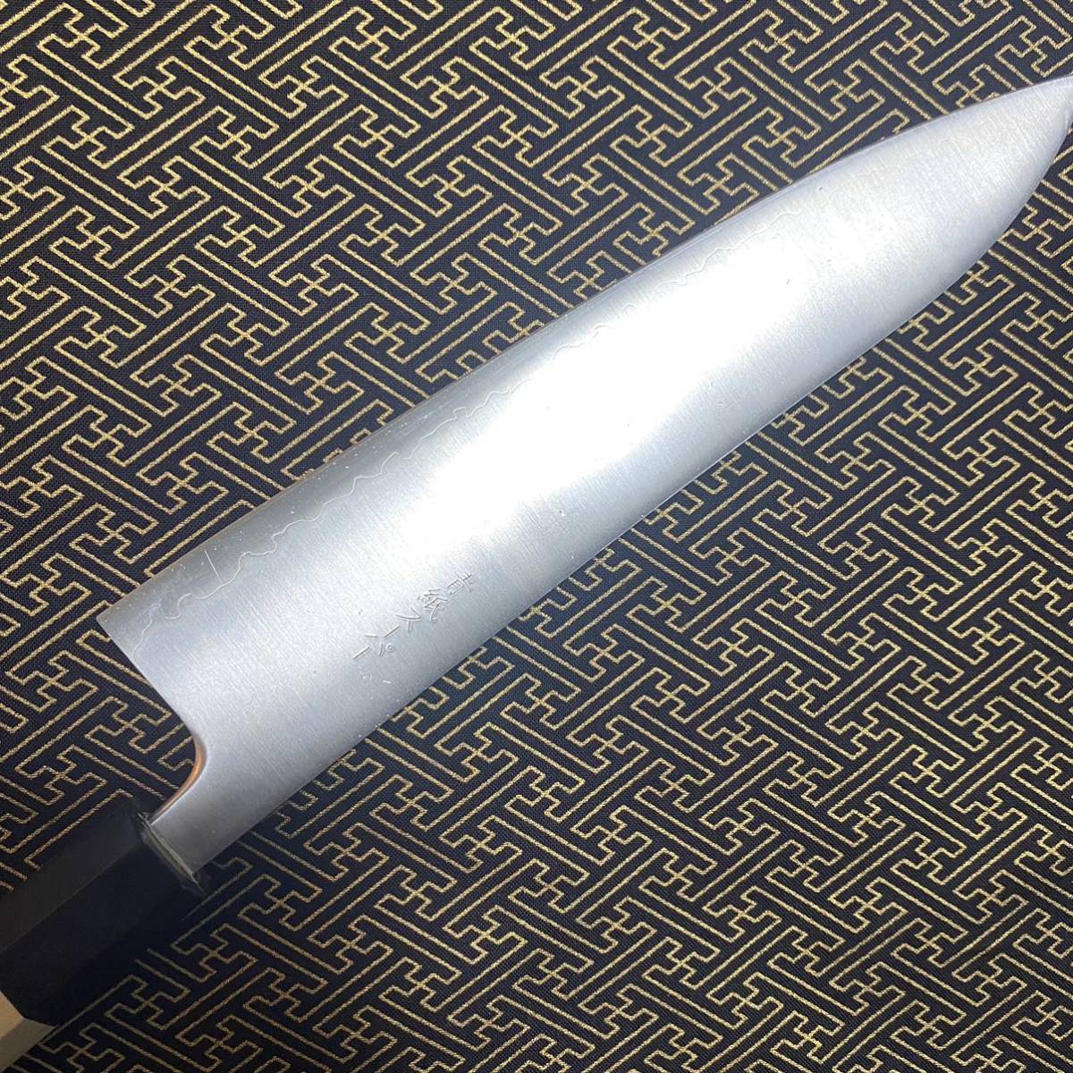 堺匠 味正 プロ仕様 青スーパー 牛刀 210mm 水牛八角柄 | www