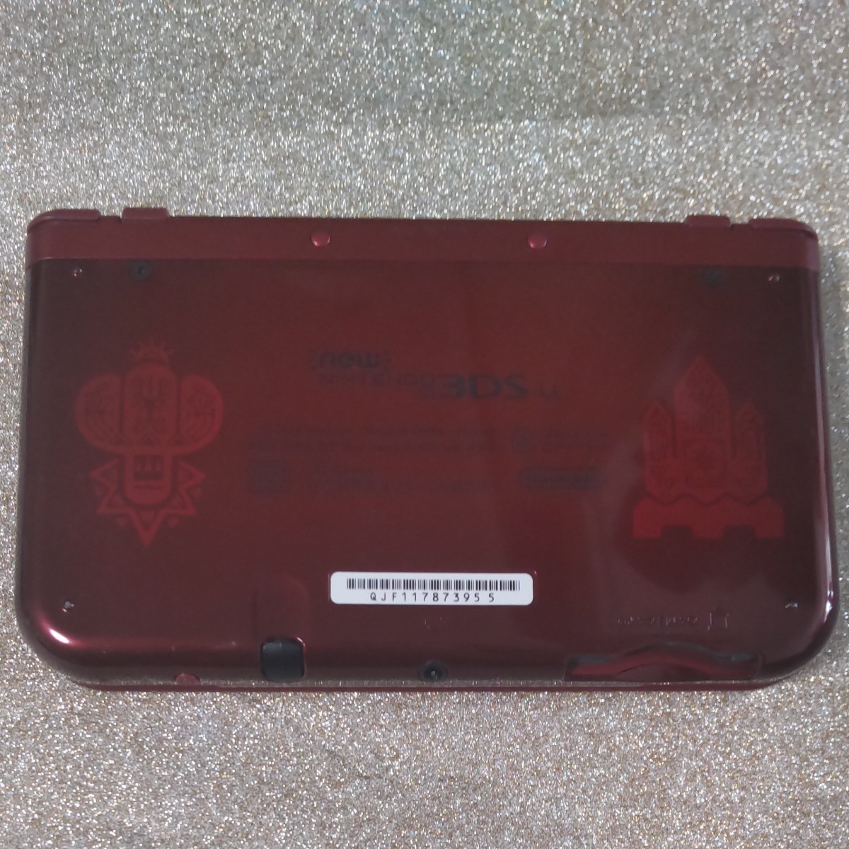 【箱なし】Newニンテンドー3DS LL モンスターハンタークロスモデル+おまけ付き