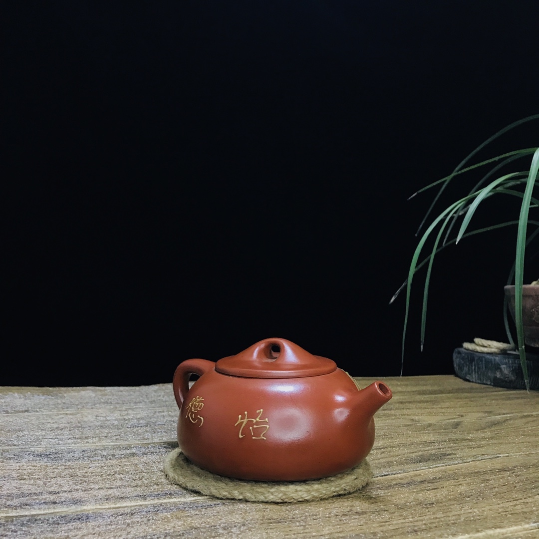直売限定 中國美術 宜興紫砂 竹模様急須 茶壺 茶器 煎茶道具 在銘