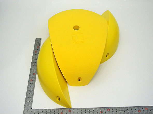 THEREX made climbing Hold boruda ring DT dual tech s tea sliding 3 piece set yellow 
