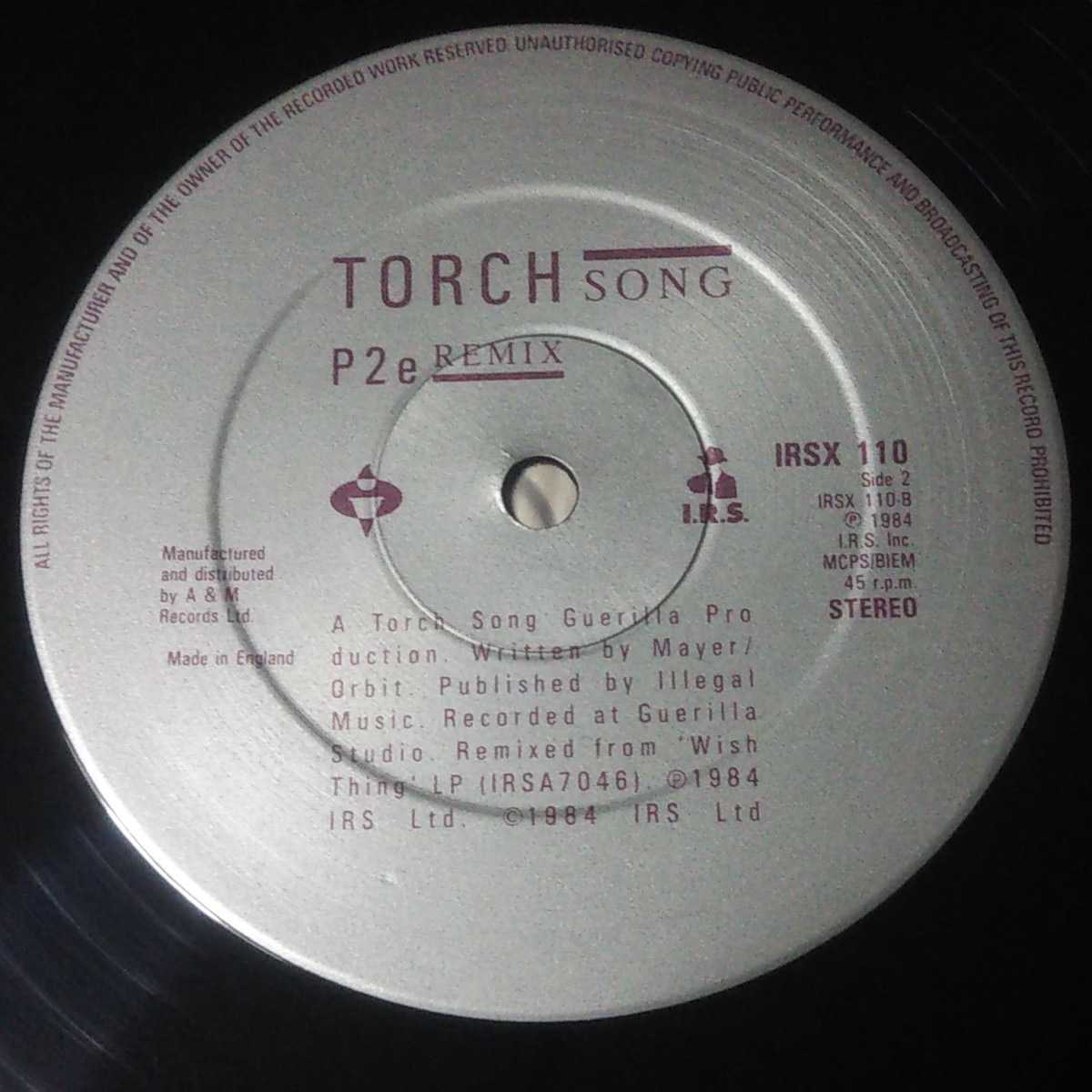 Yahoo!オークション TORCH SONG / DON'T LOOK NOW / P2E (REMIX) /WI...