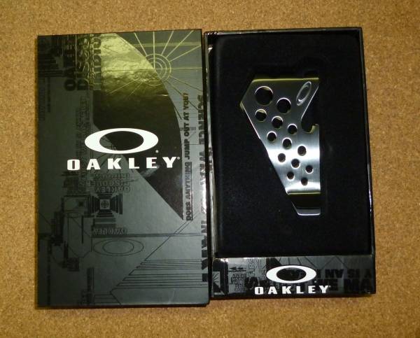 #OAKLEY Oacley зажим для денег новый товар #
