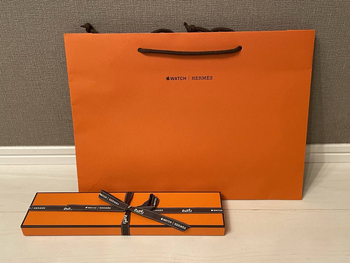 新品 Apple Watch Hermes ドゥブルトゥール アトラージュ ルージュH